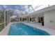 Screened pool and patio; great for entertaining at 275 Royal Oak Way, Venice, FL 34292