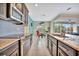 Modern kitchen with stainless steel appliances and granite countertops at 3436 Santa Clara Dr, Punta Gorda, FL 33983