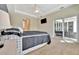 Spacious main bedroom with access to the patio at 3436 Santa Clara Dr, Punta Gorda, FL 33983