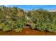 Calm waterway view with lush mangrove trees at 3436 Santa Clara Dr, Punta Gorda, FL 33983
