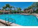 Resort-style swimming pool with ample deck space at 3667 Yellow Pine Ct # 149, Sarasota, FL 34238