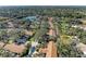 Aerial view of community near a lake at 4417 Park Lake N Ter, Bradenton, FL 34209