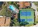 Community features tennis and pickleball courts, pool, and spa at 4417 Park Lake N Ter, Bradenton, FL 34209