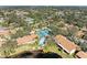 Community view showing home location, pool, and tennis courts at 4417 Park Lake N Ter, Bradenton, FL 34209