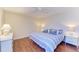 Main bedroom with king-size bed and en-suite bathroom at 4417 Park Lake N Ter, Bradenton, FL 34209