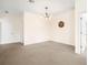 Formal dining room featuring a chandelier and neutral wall colors at 5198 Layton Dr, Venice, FL 34293