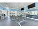 Well-equipped fitness center with strength training and cardio machines at 11539 Okaloosa Dr, Venice, FL 34293