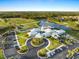 Golf course, clubhouse, and surrounding area at 1307 Highland Greens Dr, Venice, FL 34285