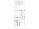 Detailed floor plan showcasing a spacious layout, including multiple bedrooms, and a swimming pool at 13807 Karina St, Venice, FL 34293
