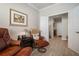 Bright office with comfortable armchairs and access to hallway at 13807 Karina St, Venice, FL 34293