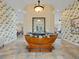 Community room with decorative boat bar and festive decor at 2081 Willow Hammock Cir # F204, Punta Gorda, FL 33983