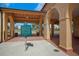 Historic Venice Railroad Depot with covered walkway and plaque at 287 Cassano Dr, Nokomis, FL 34275