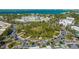 Aerial view of St. Armands Circle and surrounding area at 5032 Barrington Cir # 2301, Sarasota, FL 34234