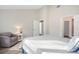 Main bedroom with ample space and access to another room at 5413 Gainsboro St, North Port, FL 34291