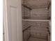 Kitchen pantry with slide-out shelves for storage at 657 N Green Cir, Venice, FL 34285