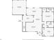 One-story home floor plan with 3 bedrooms and 2 baths at 922 Casey Cove Dr, Nokomis, FL 34275