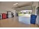 Spacious garage with plenty of room for storage at 140 Maraviya Blvd, Nokomis, FL 34275