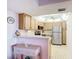 Kitchen with stainless steel appliances at 21405 Olean Blvd # 404, Port Charlotte, FL 33952