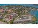 Aerial view of the community highlighting its location and amenities at 244 Saint Augustine Ave # 104, Venice, FL 34285
