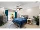 Bedroom with patio access and plenty of natural light at 324 Wexford Ter # 171, Venice, FL 34293