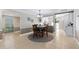 Dining area with table and chairs near kitchen at 324 Wexford Ter # 171, Venice, FL 34293