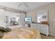 Spacious bedroom with king bed, built-in desk and dresser at 452 Wexford Cir # 105, Venice, FL 34293