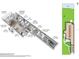 Floorplan of the home showing room sizes and layout at 452 Wexford Cir # 105, Venice, FL 34293
