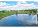 Arial view of pond and golf course at 452 Wexford Cir # 105, Venice, FL 34293