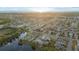 Aerial view of community near the coast at 508 Foxwood Blvd, Englewood, FL 34223