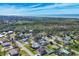 Aerial view of a neighborhood near the ocean at 5221 Lemon Bay Dr, Venice, FL 34293