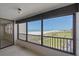 This balcony offers a captivating view of the beach and ocean at 5790 Midnight Pass Rd # 602, Sarasota, FL 34242