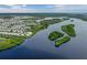 Community overview showcasing waterfront property at 727 Blackburn Blvd, North Port, FL 34287