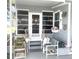 Cozy front porch with seating and welcoming decor at 727 Blackburn Blvd, North Port, FL 34287