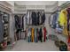 Large walk-in closet providing ample storage space for clothing and accessories at 11601 Parrotfish St, Venice, FL 34292