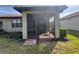 Enclosed lanai has brick floor with room for table and chairs at 13164 Rinella St, Venice, FL 34293