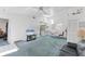 Bright living room with vaulted ceilings, skylights and plenty of space at 3300 Loveland Blvd # 1504, Punta Gorda, FL 33980