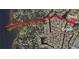 Aerial view of the condo's location showing access to the Intracoastal Waterway and gulf at 335 Englewood Isles Pkwy # 55, Englewood, FL 34223