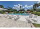 Outdoor pool with ample seating for lounging and relaxation at 335 Englewood Isles Pkwy # 55, Englewood, FL 34223