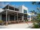 Exterior of a restaurant with outdoor seating in the pedestrian-friendly Downtown Wellen Park at 11571 Gleaming Ter, Venice, FL 34293