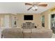 Comfortable Living Room with TV at 6627 Marius Rd, North Port, FL 34287