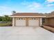 Spacious two-car garage with ample parking and an attached home, great for convenience at 1611 Thomas St, Englewood, FL 34223