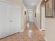 Inviting entryway with tile flooring, neutral paint, and bright natural light at 1724 Bonita Bluff Ct, Ruskin, FL 33570