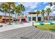 Vibrant town center featuring various eateries, quaint shops, and inviting communal spaces at 19832 Bridgetown Loop, Venice, FL 34293