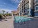 Resort-style community pool for relaxation and fun at 501 Tamiami N Trl # 502, Venice, FL 34285