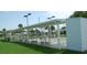 Enjoy outdoor activities in this community with covered shuffleboard courts and ample seating at 530 Walnut Cir, Venice, FL 34285