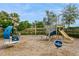 Community playground with various play structures for enjoyment at 5665 Piccolo St, Nokomis, FL 34275