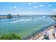 Gorgeous aerial view of boats sailing through the waterfront area near a pier at 605 Cornwell On The Gulf, Venice, FL 34285