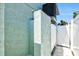 Outdoor shower for rinsing off after a swim at 605 Cornwell On The Gulf, Venice, FL 34285