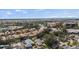 Panoramic aerial view showcasing residential homes near Tampa Bay and nearby airports in sunny Florida at 888 Guild Dr, Venice, FL 34285