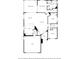 Detailed floor plan showcasing the layout of the home, including the kitchen, bedrooms, and screened porch at 1298 Highland Greens Dr, Venice, FL 34285